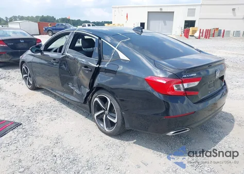 2019 Honda Accord Sport from USA, damaged, VIN 1HGCV1F32KA045848